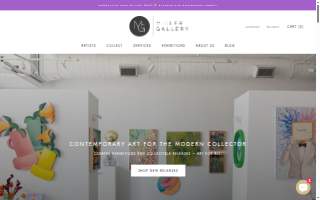 The Miller Gallery website