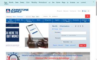 Johnstone Supply of North Charleston website