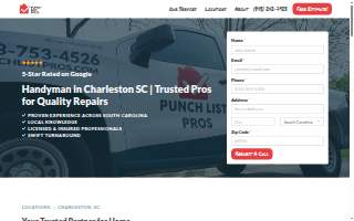 Punch List Pros of North Charleston website