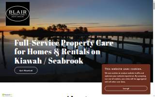 Blair Prooperty Care website