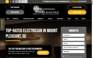 Arc Angel Electric of Mt Pleasant website