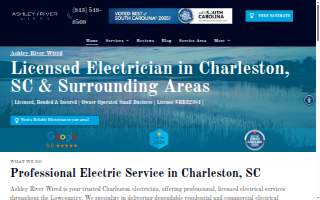 Ashley River Wired website