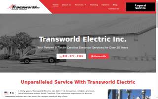 Transworld Electric website