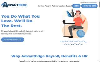 AdvantEdge HR of Charleston website