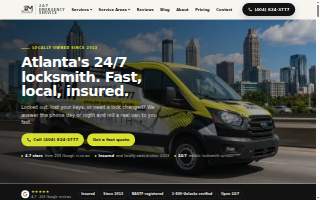 J&M Locksmith website