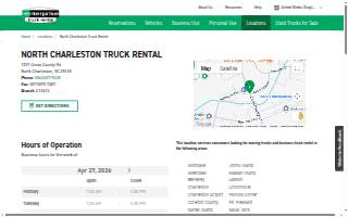 Enterprise Truck Rental of North Charleston website
