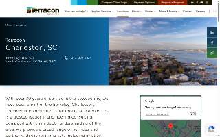 Terracon Consultants, Inc. of North Charleston website
