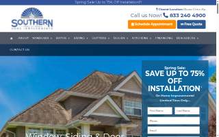 Southern Industries Home Improvements of North Charleston website