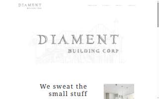 Diament Building Corp. website