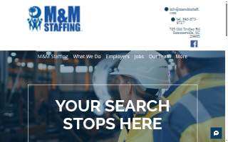 M&M Staffing, LLC website