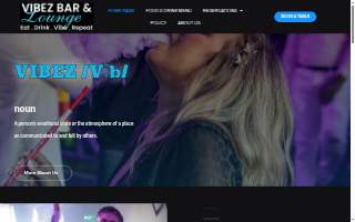 Vibez Bar & Lounge website