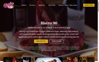 Bistro 90 website