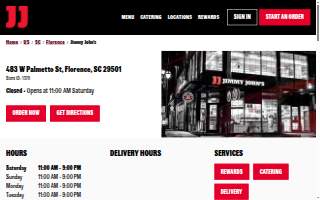 Jimmy John's of Florence website