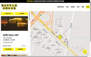 Waffle House of Florence website