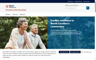 HCA Healthcare Charleston Heart Specialists - Medical Plaza website