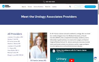 M. Francie James, MD website