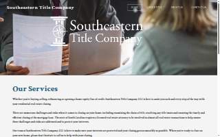 Southeastern Title Company website