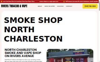 Rivers Tobacco & Vape website