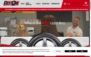 Best One Tire & Service website