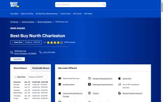 Best Buy of North Charleston website