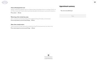Hometown Tax Service website