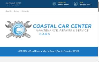 Coastal Car Center website