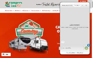 Campers Inn RV of Conway website