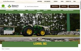 Quality Equipment website