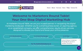 Marketers RoundTable website