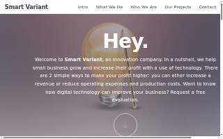 Smart Variant website