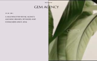 The Gem Agency website