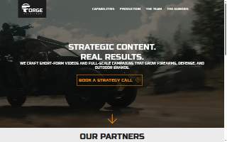 Forge Relations website