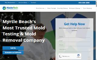 MasterTech Environmental website