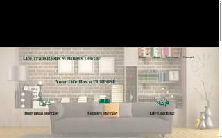 Life Transitions Wellness Center website