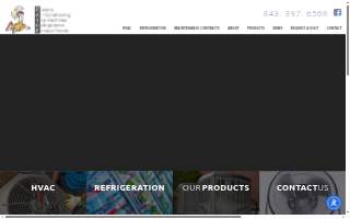 C-Aire HVac and Commercial Refrigeration website