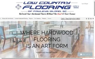Low Country Flooring website
