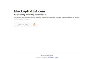 Black Optix Tint of Myrtle Beach website