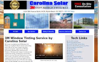 Carolina Solar Security website