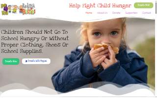 Help 4 Kids website