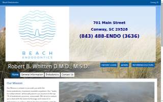 Beach Endodontics, LLC website