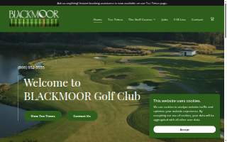 Blackmoor Golf Club website