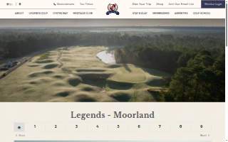 Legends Moorland website