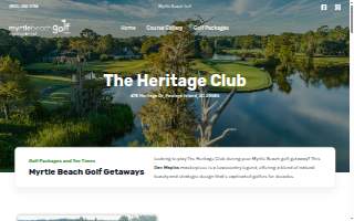 Heritage Golf Club website