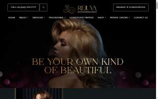 Rejuva Med Spa website