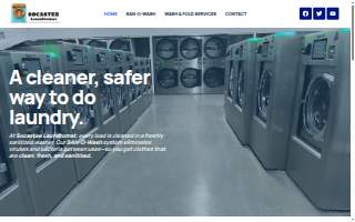 Socastee Laundromat website