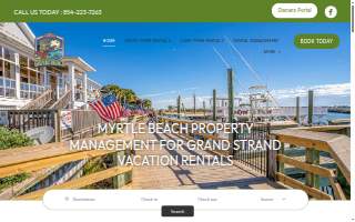 Gator Beach Property Management website