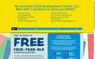 My Sunshine CDC website