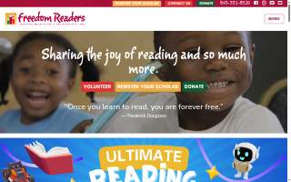 Freedom Readers website