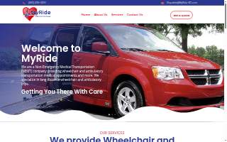 MyRide SC LLC website