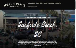 Neal & Pam's Bar and Grill website